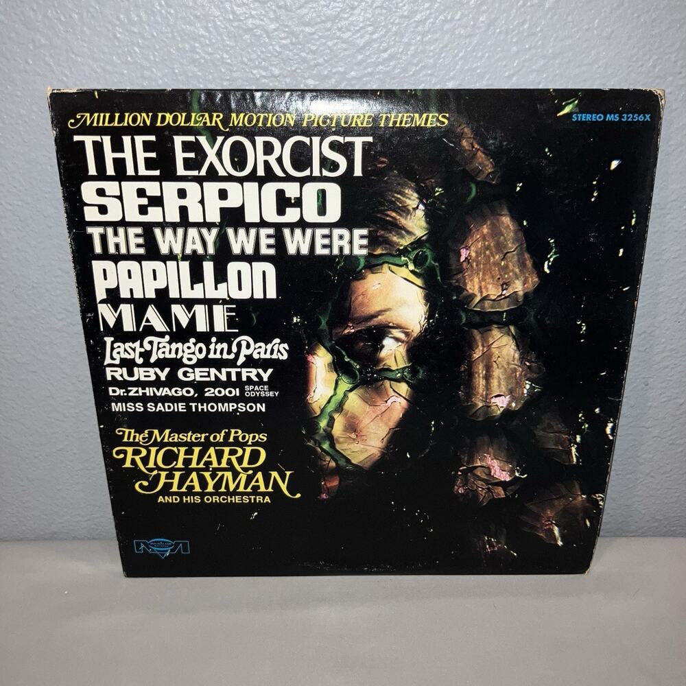 Vinyl Record Richard Hayman Million Dollar Motion Picture Themes LP Exorcist